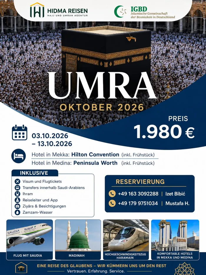 Flyer: Umra Oktober 2026